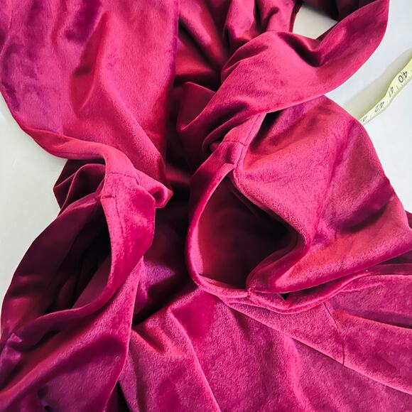 J. Jill Pure Jill Velour Long Sleeve Tunic Top Size SP Small Petite Burgundy - Picture 5 of 8